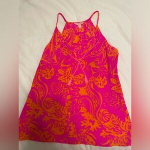 Lilly Pulitzer silk tank top
